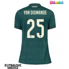 Real Madrid Yan Diomande #25 Dámské Venkovní Dres 2026-27 Krátký Rukáv Real Madrid Yan Diomande #25 Dámské Venkovní Dres 2026-27 Krátký Rukáv